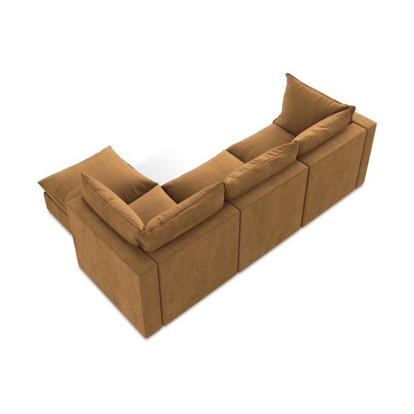 Теракотен ъглов диван (десен ъгъл) Manao – Makamii-image-3