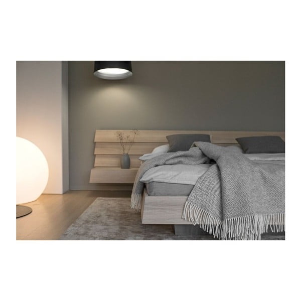 Postel z masivního dubového dřeva Javorina Tatran, 160 x 200 cm-image-2