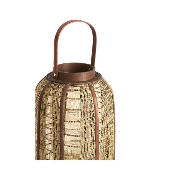 Дървен/текстилен фенер (височина 34,5 cm) Serein – Light & Living-image-1
