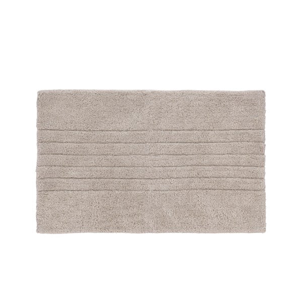 Бежов килим за баня от органичен памук 50x80 cm Soft – Södahl