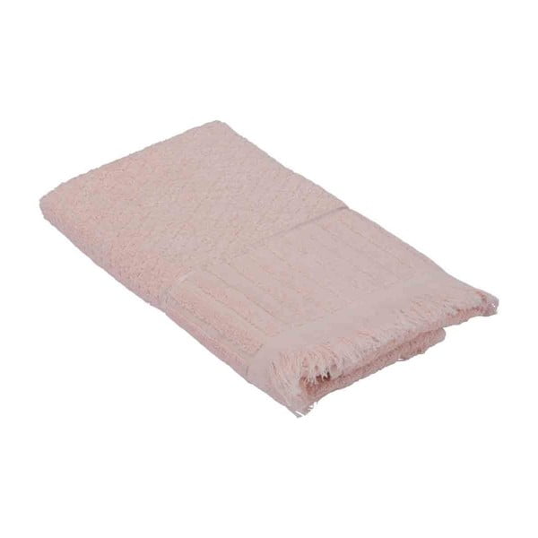 Розова памучна кърпа Гладка, 30 x 50 cm - Bella Maison