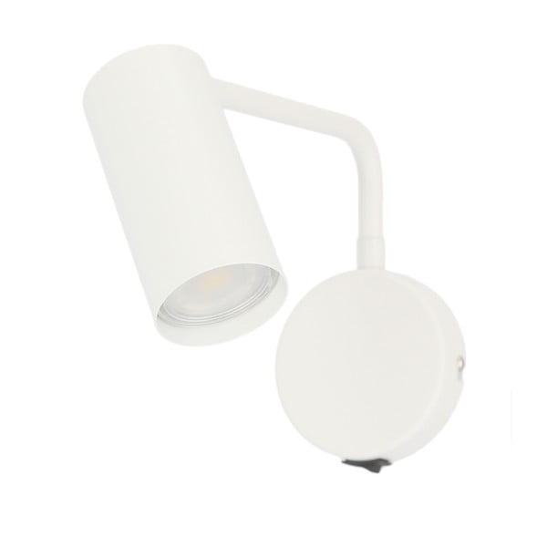 Бяла метална стенна лампа Tina - Candellux Lighting-image-2