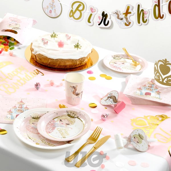 Салфетки в комплект от 20 бр. 33x33 cm Princess Horse – Homéa-image-1