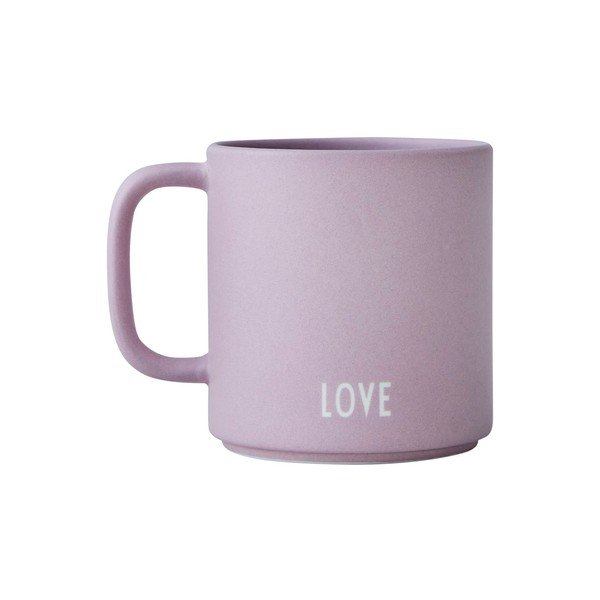 Лилава порцеланова чаша 175 ml Sister - Design Letters-image-2