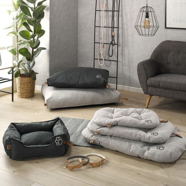 Тъмносив матрак за куче 80x100 cm – Love Story-image-2