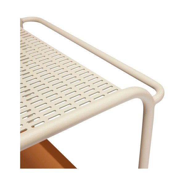 Метална маса за сервиране на колелца 47x66 cm Push – Hübsch-image-4