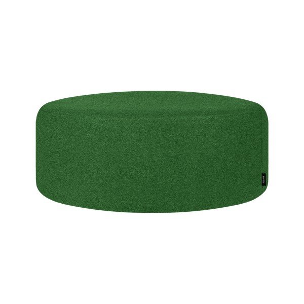 Зелена вълнена табуретка Folk – noo.ma