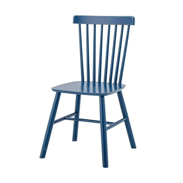 Сини трапезни столове в комплект от 2 броя от масивно каучуково дърво Mill – Bloomingville-image-3