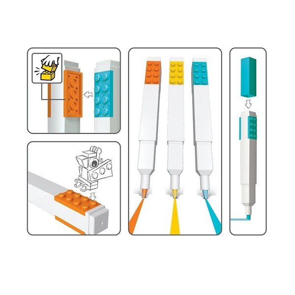 Комплект от 3 флумастера - LEGO®-image-3