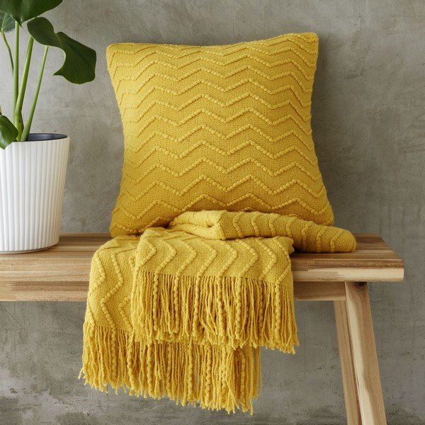 Одеяло 125x155 Chevron - Catherine Lansfield-image-1