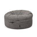 Тъмносив пуф от рипсено кадифе Roll 105 – SLOWDOWN