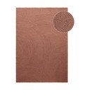 Теракотен ръчно изработен вълнен килим 120x180 cm Calmio – Hanse Home