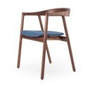 Трапезен стол в син и кафяв стол Muna – Gazzda