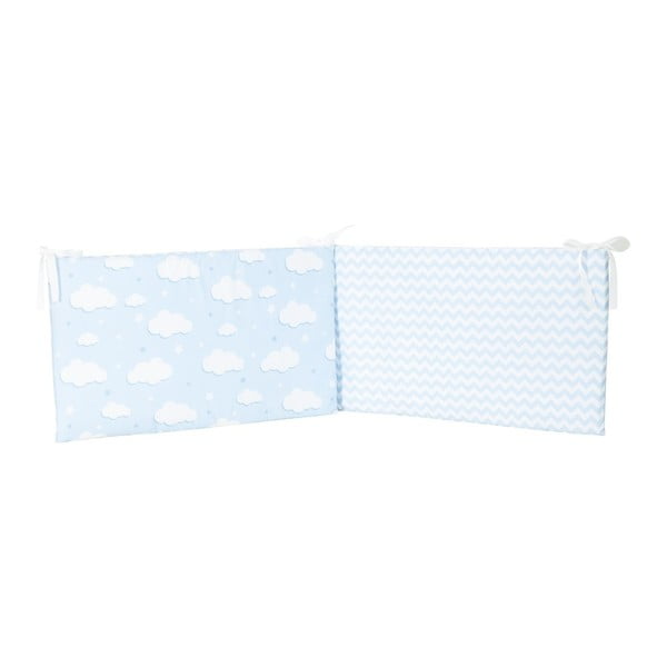Синя защитна памучна покривка за матрак за детско легло Mike & Co. NEW YORK Carino, 40 x 210 cm Stars - Mike & Co. NEW YORK