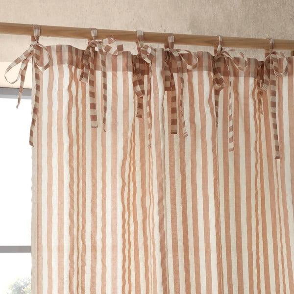 Завеса теракотена 140x183 cm Zanzibar Stripe – Pineapple Elephant