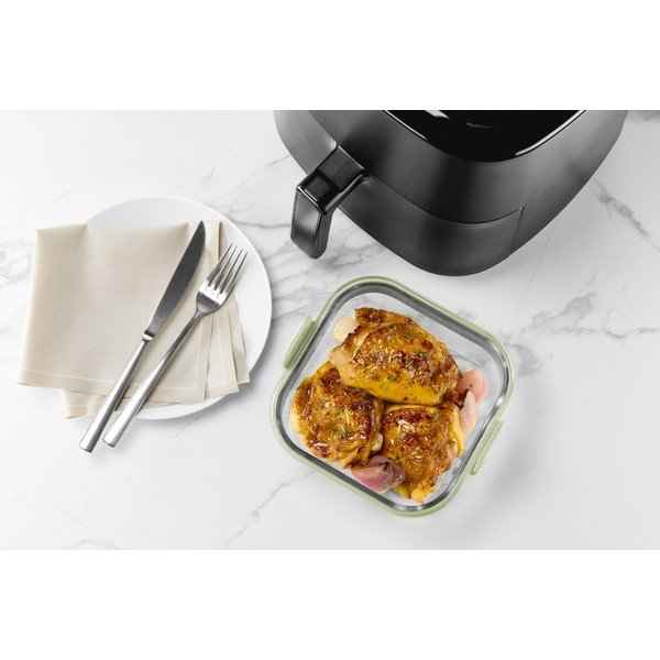 Стъклена форма за печене 18,5x17,5 cm – Lékué-image-4