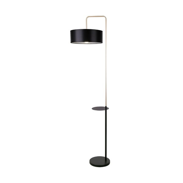 Черна подова лампа (височина 172 cm) Impact - Candellux Lighting