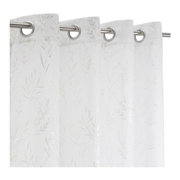 Бяло-сребриста завеса 140x260 cm Buds – Casa Selección-image-2