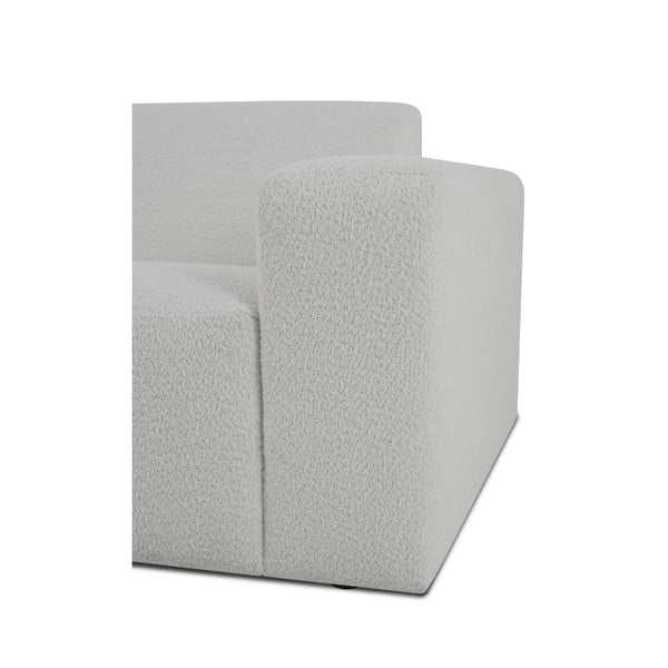 Бял модулен диван от букле (десен ъгъл) Roxy – Scandic-image-3