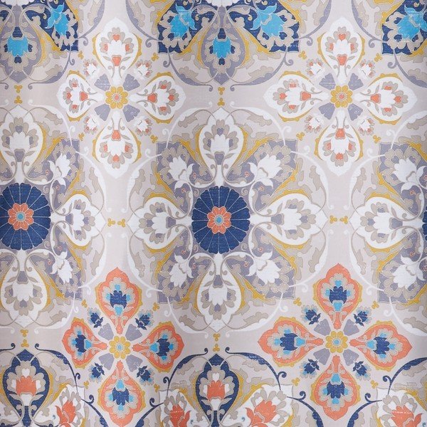 Sprchový závěs InterDesign Medalion, 183 x 183 cm-image-1