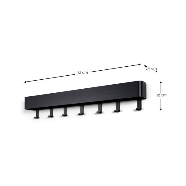 Светложълта стоманена стенна закачалка с рафт 72 cm Dax Play – Spinder Design-image-4