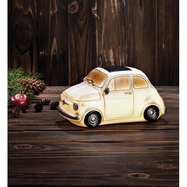 Бяла декорация за маса във формата на автомобил Ford 500 Nostalgi - Markslöjd-image-1