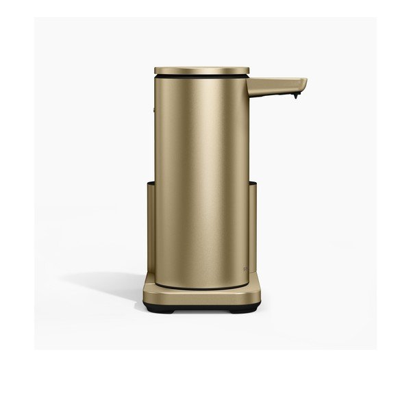Матово златиста автоматична метална стойка за перилни препарати – simplehuman-image-2