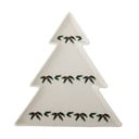 Кремава глинена чиния с коледен мотив за сервиране Berry – Bloomingville