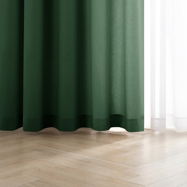 Тъмнозелено dimout перде 140x250 cm Calisto – Filumi-image-3