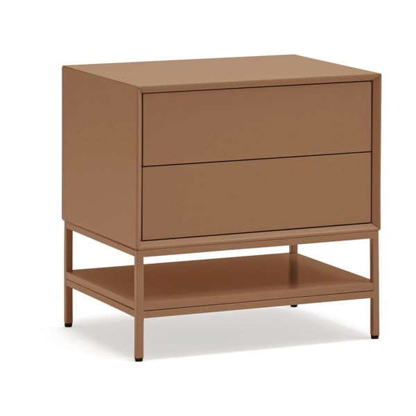 Нощно шкафче в тухлен цвят Platt – Teulat