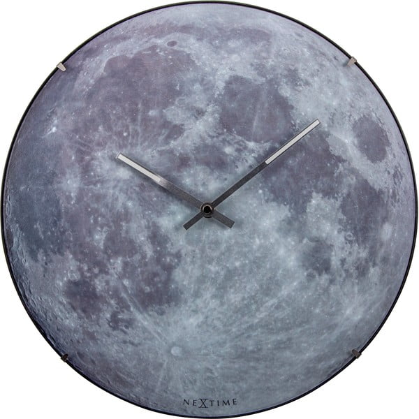 Стенен часовник ø 35 cm Moon – NeXtime