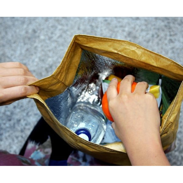 Svačinová taška Luckies of London Brown Paper Bag-image-1