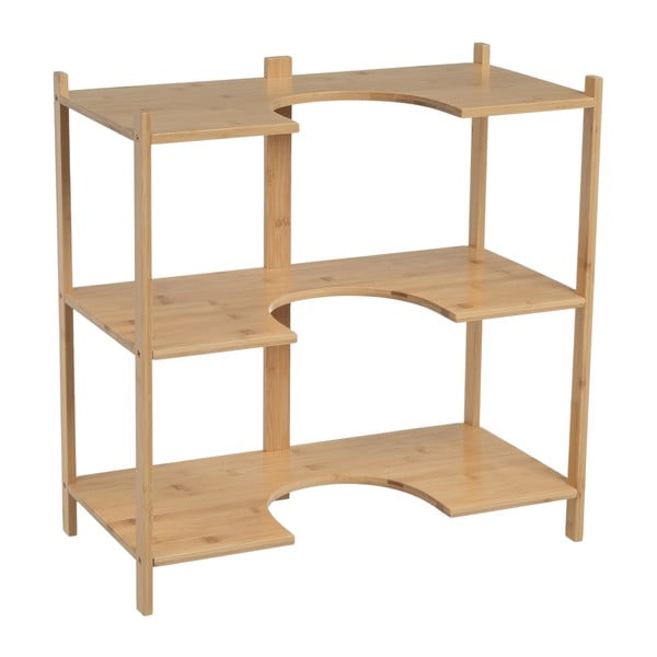 Бамбуков шкаф за мивка в естествен цвят 60x60 cm – Casa Selección-image-1