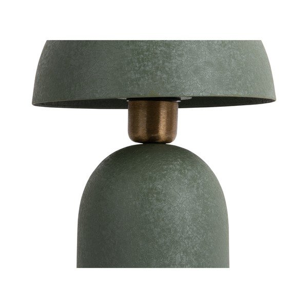 Зелена настолна лампа с метален абажур (височина 30 cm) Boaz – Leitmotiv-image-2