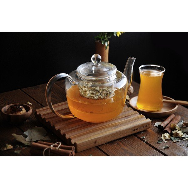 Стъклен чайник Folium, 800 ml - Bambum-image-2