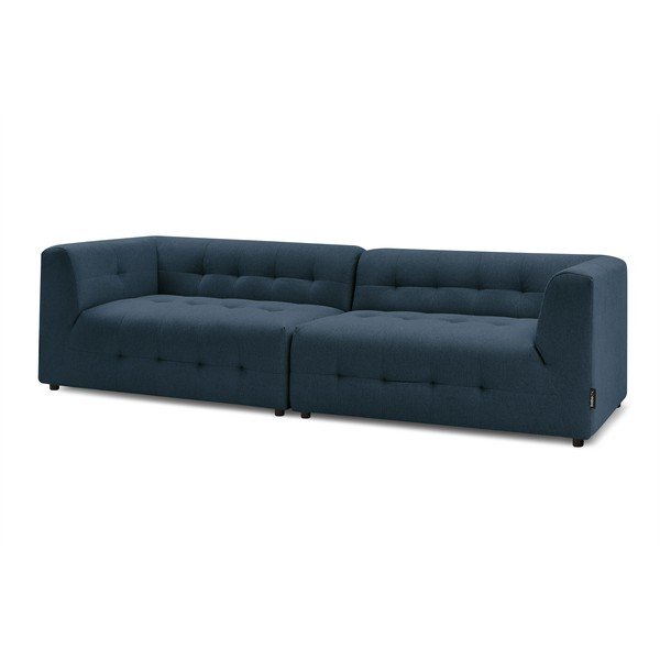 Тъмносин диван 324 cm Kleber - Bobochic Paris-image-3