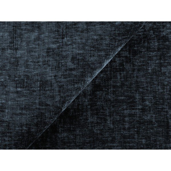 Тъмносиня шенилова табуретка Kuki – Makamii-image-4