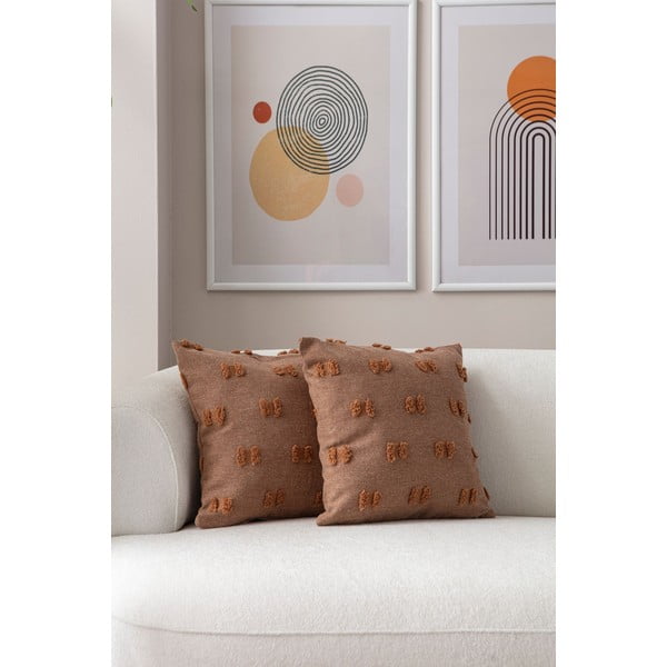 Калъфки за възглавници в комплект от 2 бр. 43x43 cm Tuffet – Mioli Decor-image-3