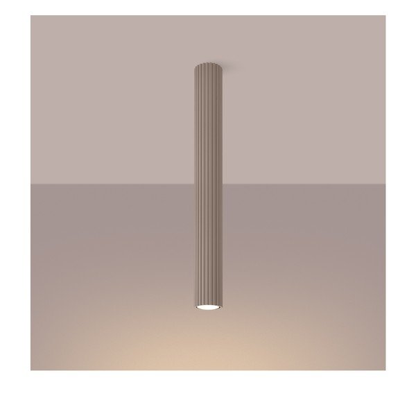 Кафяво-сив метален прожектор Gleam – Sollux-image-1