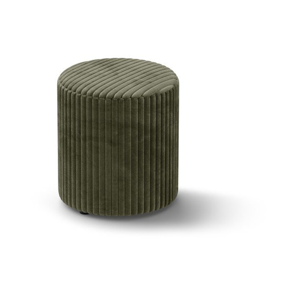 Зелена табуретка от рипсено кадифе Dia – Micadoni 