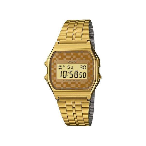 Унисекс часовник Злато/кафяво - Casio
