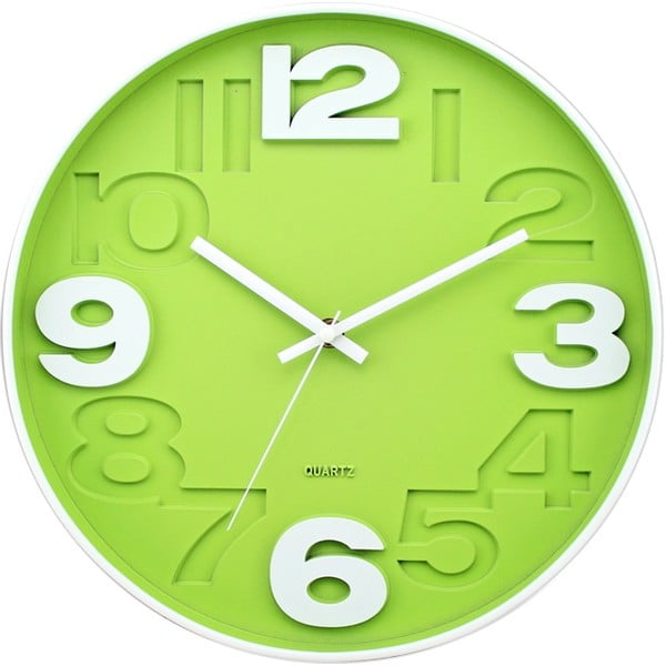 Зелен часовник за игра, 30 cm - Postershop
