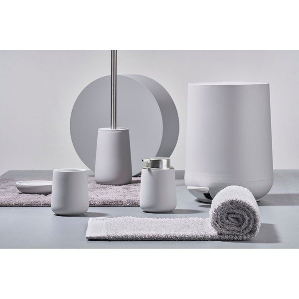 Светлосиво пластмасово кошче за боклук 3 l Nova – Zone-image-1