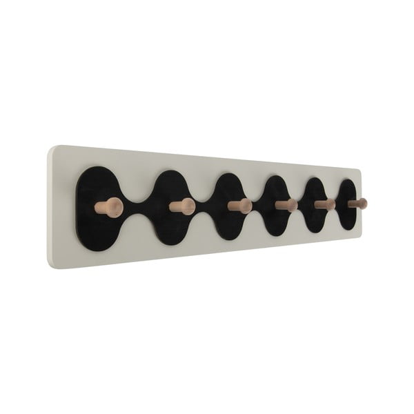 Бяла стенна закачалка 60 cm Rizar  – PT LIVING-image-2