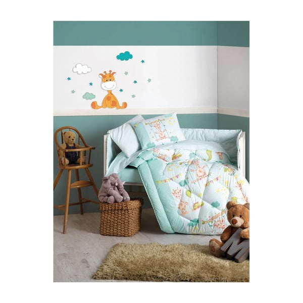 Комплект детско памучно спално бельо за единично легло Zurafa - Mijolnir