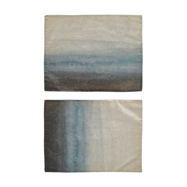 Комплект от 2 подложки със сини детайли , 45 x 35 cm - Villa Collection