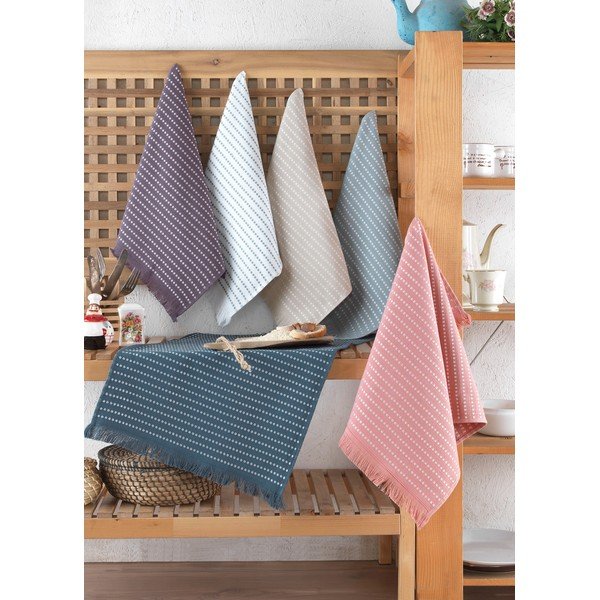 Памучни кърпи за съдове в комплект от 6 бр. 40x60 cm Berlino – Foutastic-image-1