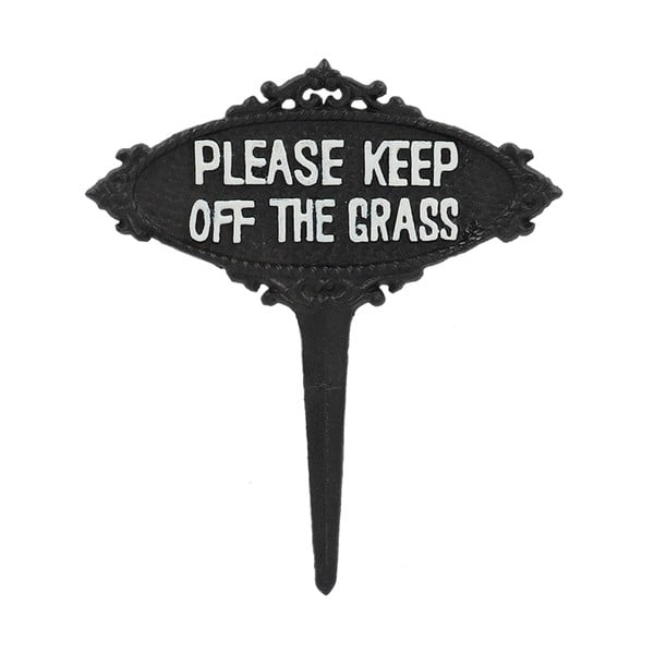 Метален комплект градински колчета Please Keep off the Grass – Esschert Design