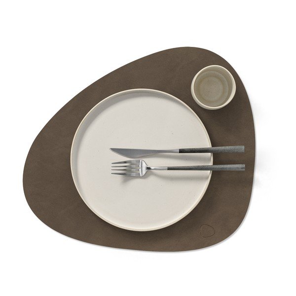 Подложка за хранене от еко кожа 37x44 cm Curve L Nupo – LIND DNA-image-2