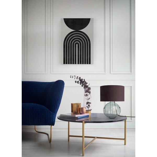 Черно-бял плакат , 50 x 70 cm Black Figures - Surdic-image-1